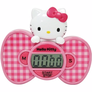 Hello Kitty蝴蝶結造型電子計時器