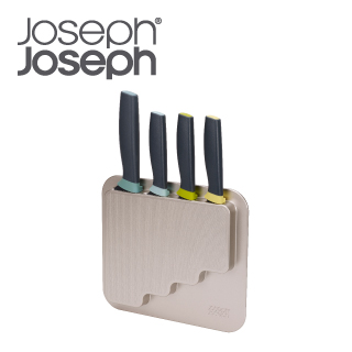 Joseph Joseph 可壁掛刀具四件組含收納架