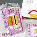 【ESTAPE】造型隨手貼 OPP抽取式膠帶(漢堡)