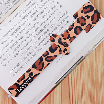 【歐士OSHI】指標書籤筆 - 豹紋 leopard
