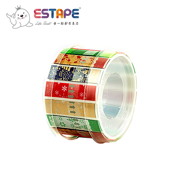 【王佳Seal King】易撕貼ESTAPE (抽取式OPP膠帶/繽紛嘉年華貼)