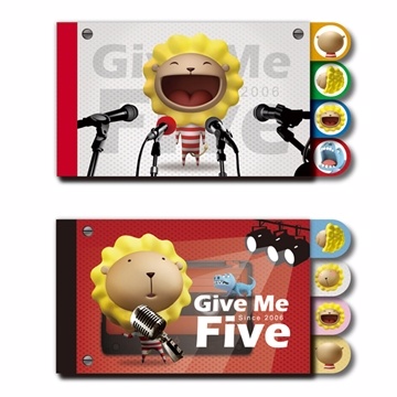 奶油獅Give me 5便條紙~隨機出貨!