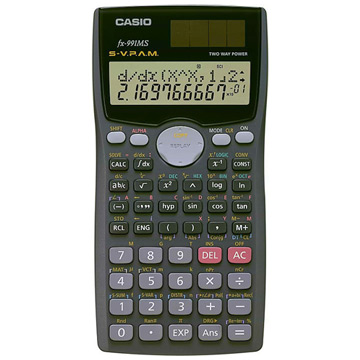 【CASIO】工程用標準型計算機(FX-991MS)