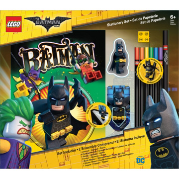 LEGO蝙蝠俠電影-蝙蝠俠文具禮盒組