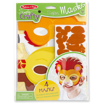 Melissa&Doug 動物面具創作組合