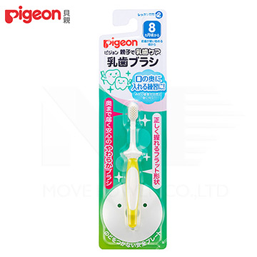日本《Pigeon 貝親》嬰兒訓練牙刷【第二階段】
