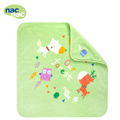 nac nac 魔法森林抗菌帽毯-綠色