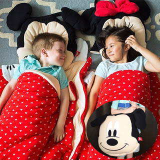 美國ZOOBIES X DISNEY 迪士尼造型睡袋 【正版授權】- 米奇 Mickey