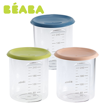 【奇哥】BEABA 副食品儲存罐-240ml(3色選擇)