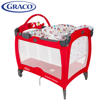 GRACO 舒適嬰幼兒電動安撫遊戲床 Contour Prestige-遊樂園