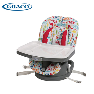 【GRACO】成長型旋轉餐椅Swivi Seat™ 3-in-1Booster(小蘋果)