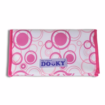 荷蘭DOOKY 嬰兒尿布紙巾收納包 / 粉紅圈圈
