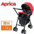 Aprica愛普力卡 四輪自動定位導向型嬰幼兒雙向手推車 Soraria 星空系列-彩虹