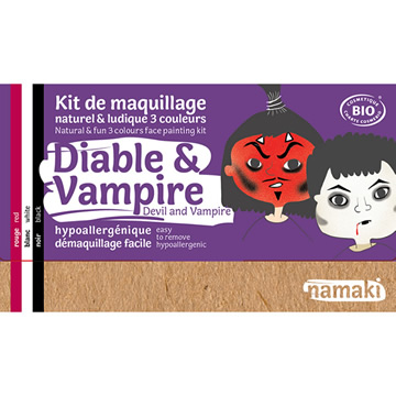 法國namaki-幼童天然彩顏嘉年華(惡魔與吸血鬼-3色組)