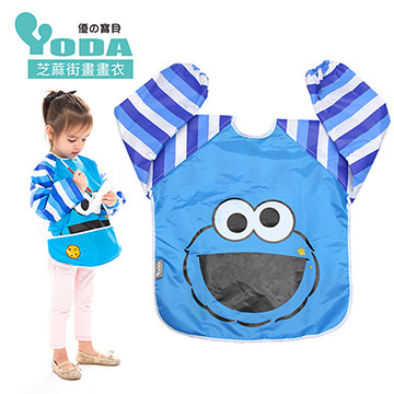 YoDa Sesame Street芝麻街畫畫衣COOKIE MONSTER (M號)