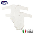 【chicco】長袖羊毛連身衣二入