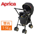 Aprica愛普力卡 四輪自動定位導向型嬰幼兒雙向手推車 Soraria 星空系列-星空黑