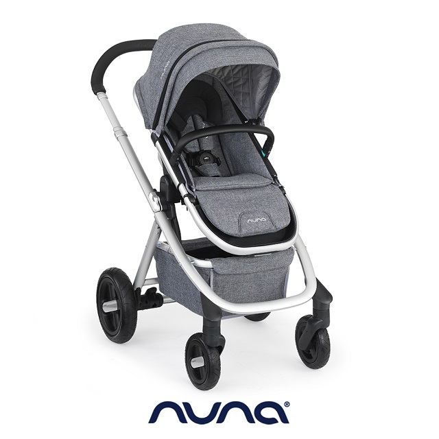 加碼送★專用睡箱荷蘭NUNA-IVVI SAVI手推車-灰色
