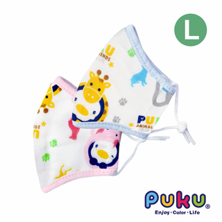 PUKU抗菌口罩-L