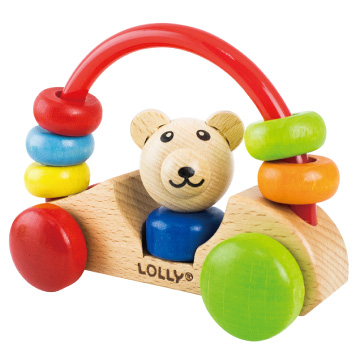 【優生】LOLLY木製玩具-小熊號快樂車