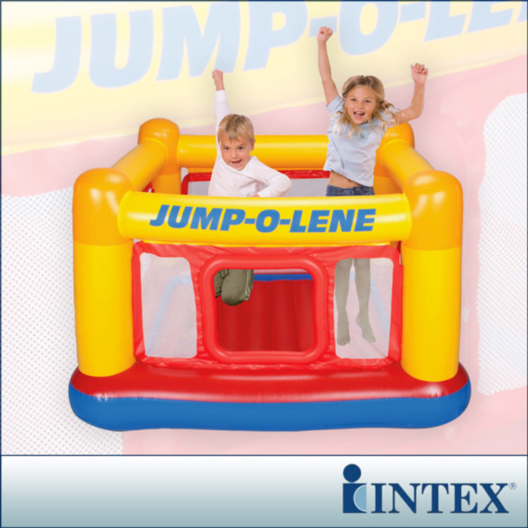 INTEX 跳跳床-擂台 JUMP-O-LENE-寬174cm