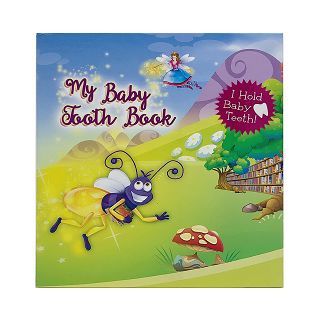 美國 Baby tooth album 乳牙/乳齒保存盒 單CD精裝版-螢火蟲(1148)