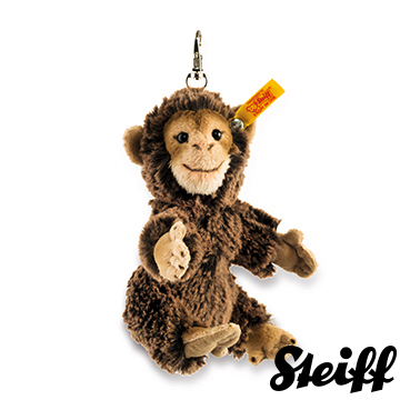 STEIFF德國金耳釦泰迪熊 - Monkey 猴子 (經典鑰匙圈/吊飾)
