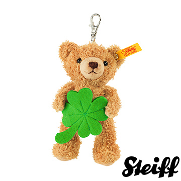 STEIFF德國金耳釦泰迪熊 - Lucky Charm Keyring (經典鑰匙圈/吊飾)