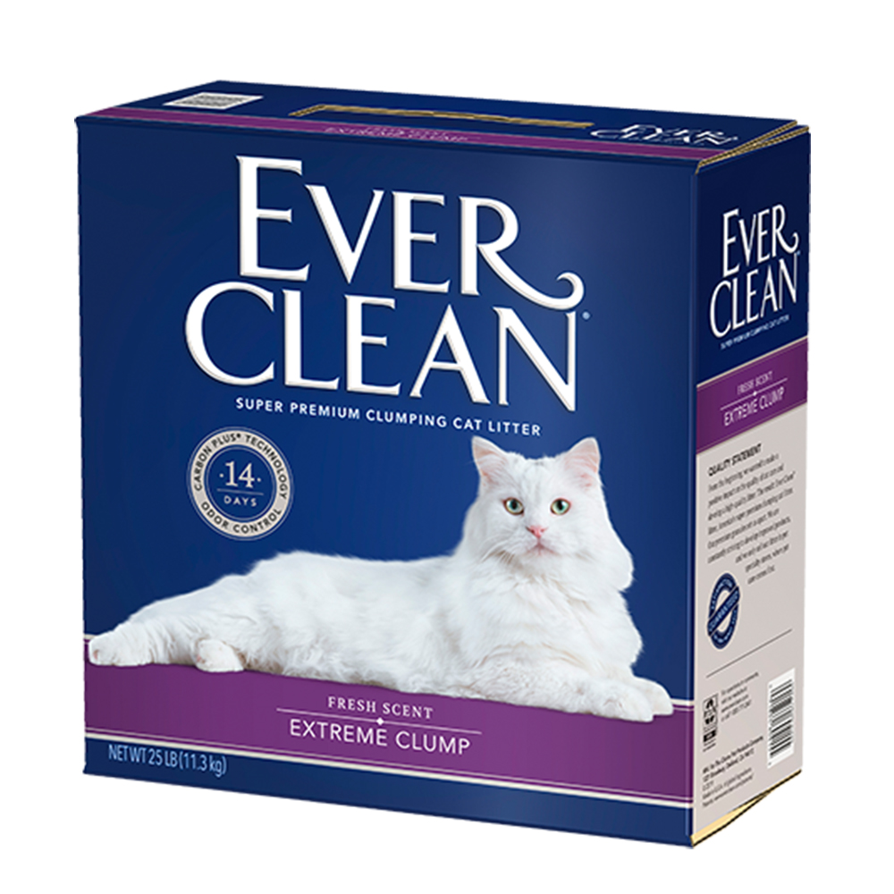 藍鑽EverClean特級清香結塊貓砂(綠標)25lb