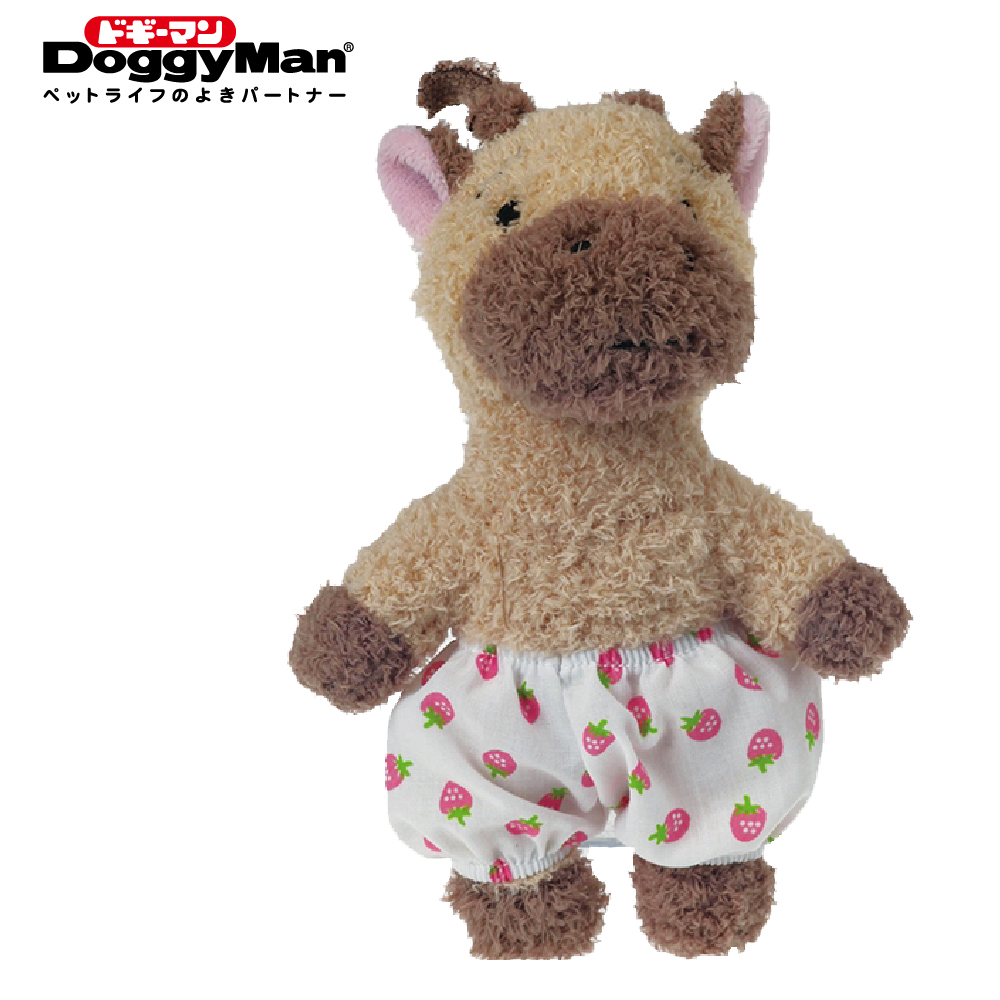 Doggyman 犬用友達系列毛絨啾啾玩具-長頸鹿之助