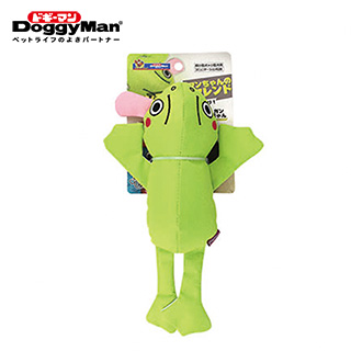 Doggyman 趣響牛津布動物玩具-青蛙