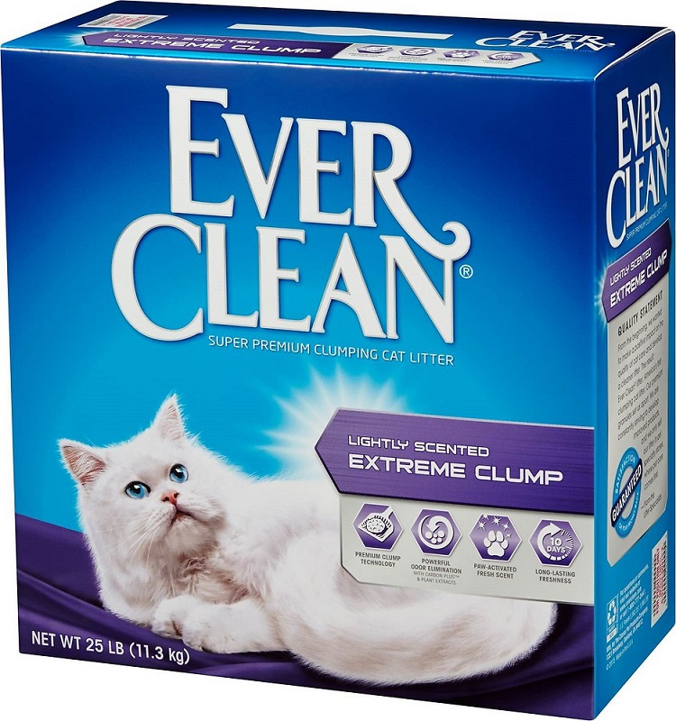 【藍鑽EverClean】 特級清香結塊貓砂(綠標)25LBx2包