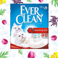 藍鑽歐規【EverClean】強效除臭結塊貓砂10L