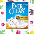 藍鑽歐規【EverClean】粗顆粒低塵結塊貓砂10L