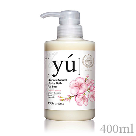 YU東方森草寵物沐浴乳-櫻花亮瑩配方400ml