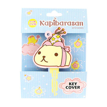 Kapibarasan水豚君12星座鑰匙套。水瓶座