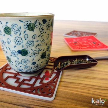 Kalo 卡樂創意 古典窗花杯墊 隔熱墊