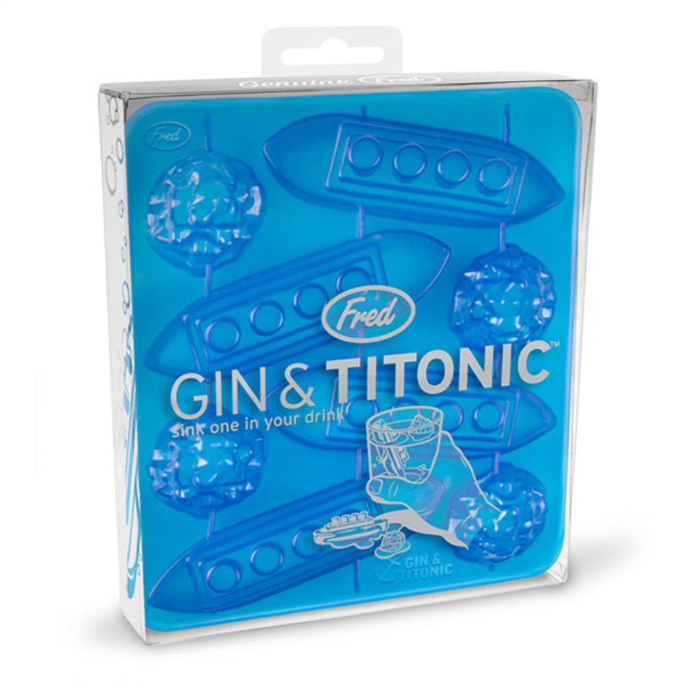 Fred & Friends Gin & Titonic 沉船鐵達尼製冰盒
