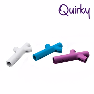 巧趣Quirky 耳機整線器組 TWIG (三色一組)