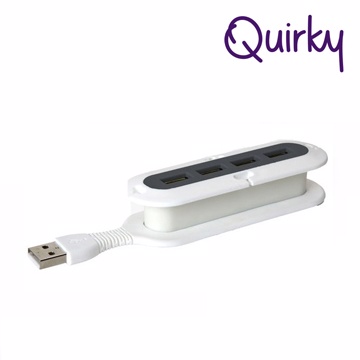 巧趣Quirky 全方向四埠USB集線器 CONTORT