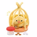 Rilakkuma拉拉熊寵物系列鳥籠造型公仔套裝。小雞