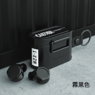 thecoopidea CARGO 軍事風真無線藍牙耳機(霧黑)