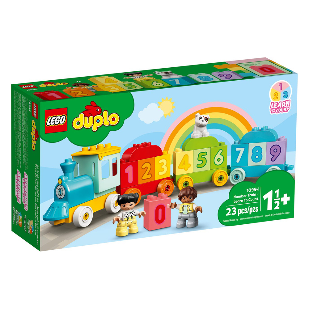 樂高積木 LEGO《 LT10954 》202106 Duplo 得寶系列 - 數字列車－學習數數