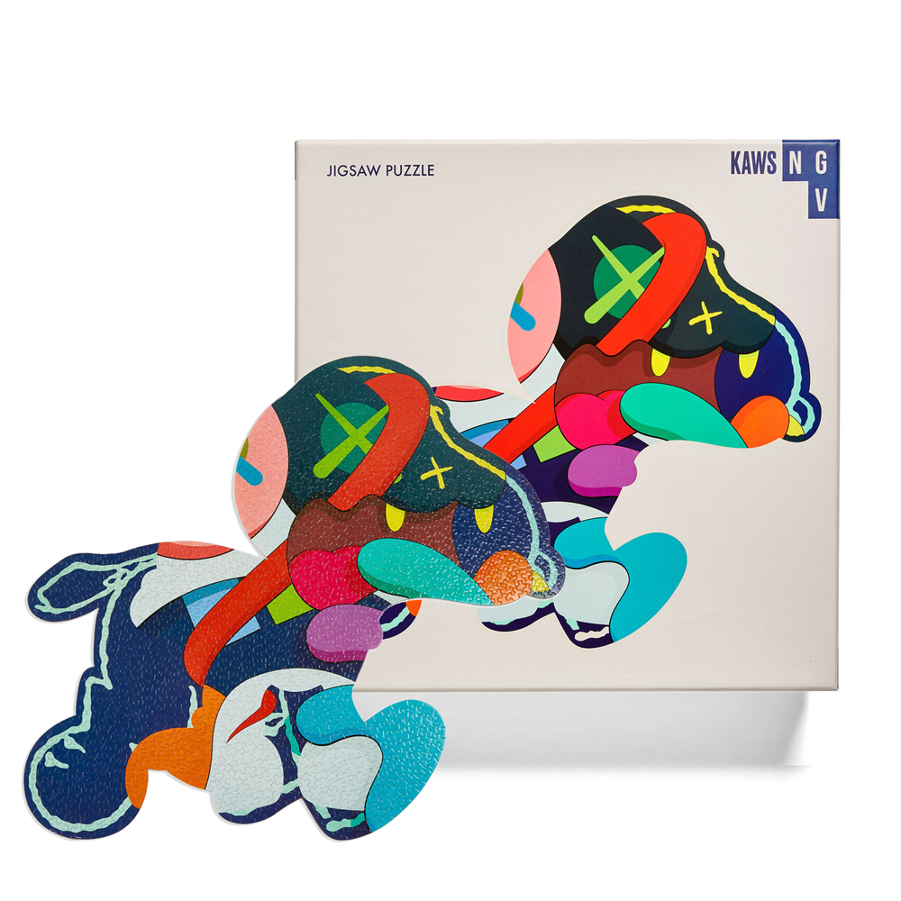 KAWS Jigsaw snoopy Puzzle 史努比奔跑潮流拼圖1000片
