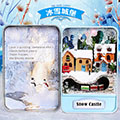 【鐵盒DIY小屋】冰雪城堡