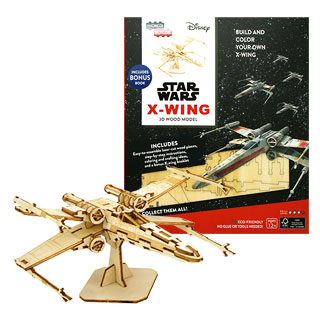 JIGZLE® 3D-木拼圖 星際大戰 X戰機 DIY 手作 積木 禮品