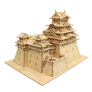JIGZLE® 3D-木拼圖 姬路城堡 手作 積木 禮品