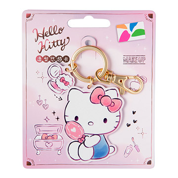 HELLO KITTY 造型悠遊卡-生活 三麗鷗商品 鑰匙圈 卡哇伊 限量