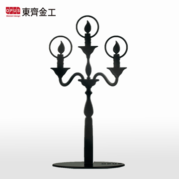 【OPUS東齊金工】歐式鐵藝飾品架-希望之光 展示架收納架首飾燭光項鍊耳環掛架 PI-li06B
