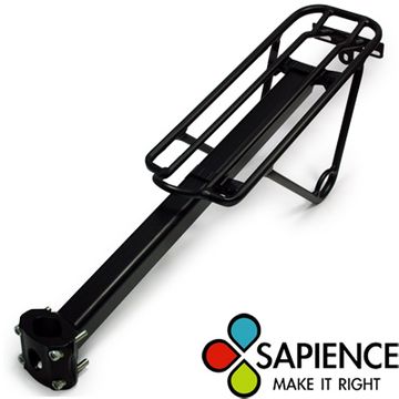 【SAPIENCE 】專業自行車鋁合金帶腳後貨架